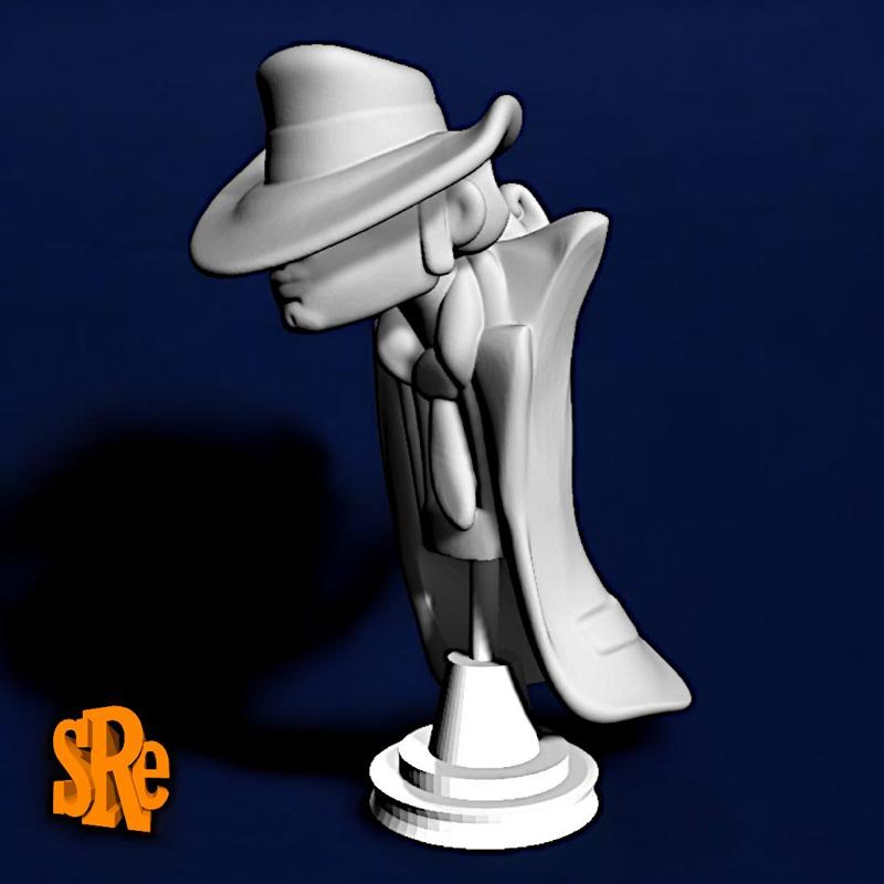 Michael Jackson Cartoon Bust