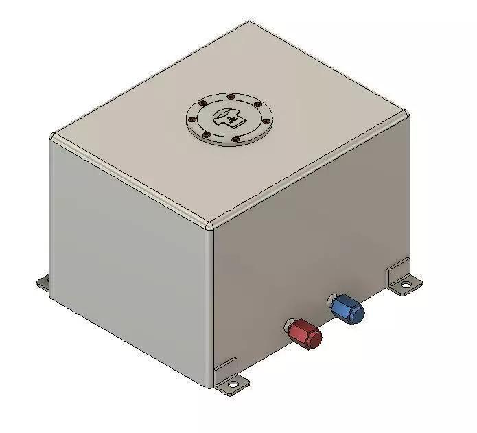 1to10 RC Scale Racing Fuel Tank
