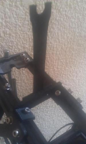 Simple spool holder for mendelmax 1.5