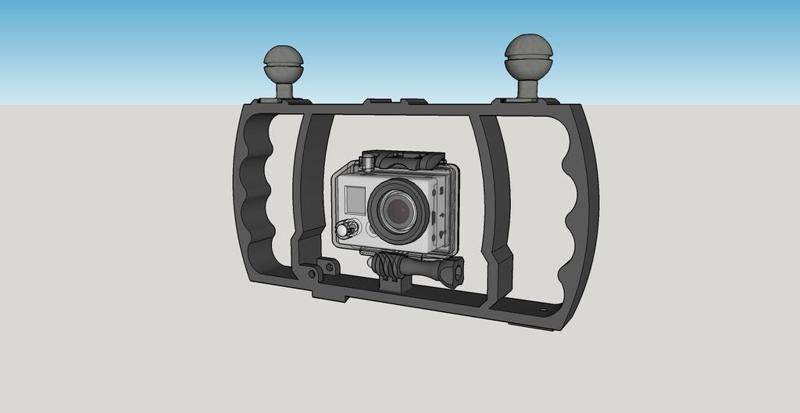 Nanight GoPro Camera handle