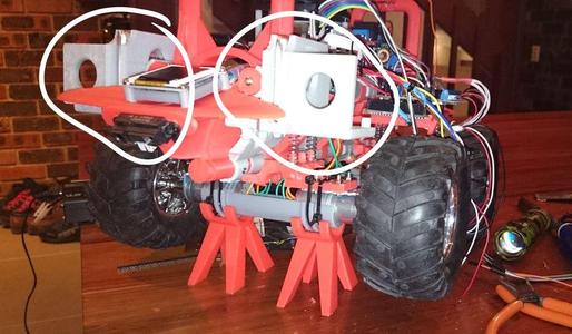LIPO BATTERY AND CHARGER CARRIER FOR GPS/SLAM OFFROAD EXPERIMENTAL PLATFORM