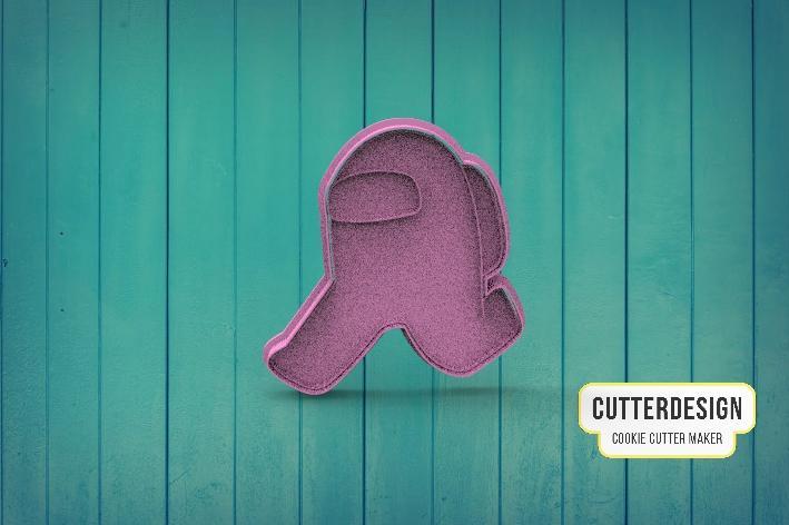 Among Us Running Runner Among Us Cookie Cutter