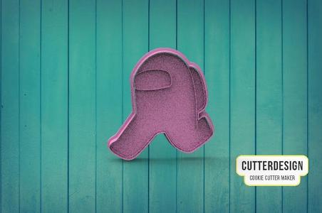 Among Us Running Runner Among Us Cookie Cutter