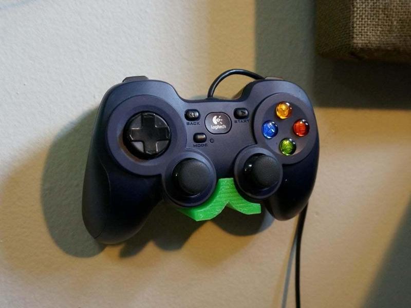 Logitech F310 Gamepad / Controller Wall Hanger / Mount