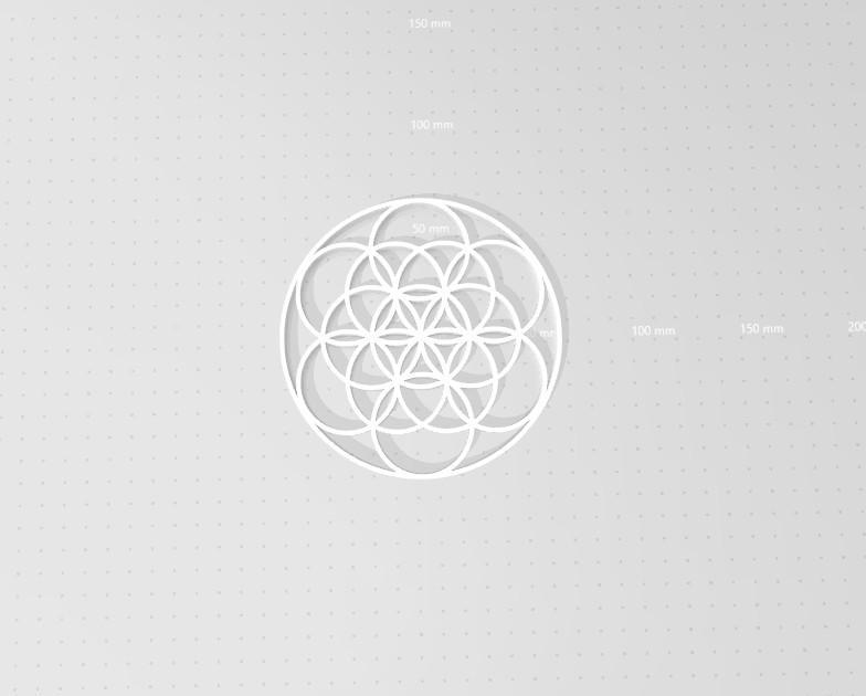 Seed of Life Symbol, Sacred Geometry