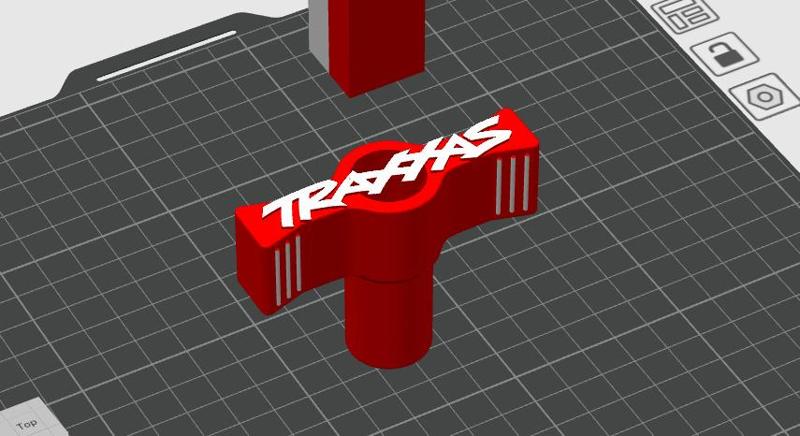 TRAXXAX XMAXX XRT WHEEL REMUVER KEY