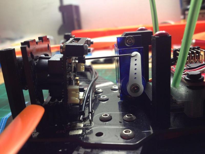 Servo Mount for BlackOut Mini H Auto Camera Tilt