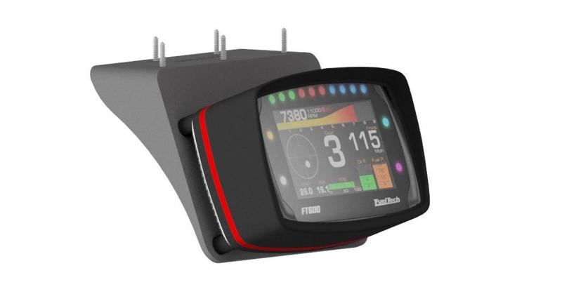 Fueltech Ft600 Dash Bracket - Top Mount Inclined 25°