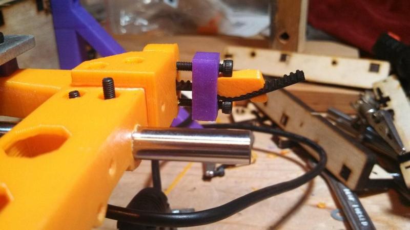 "GT2 Belt Wedge" Tensioner NUTLESS VER