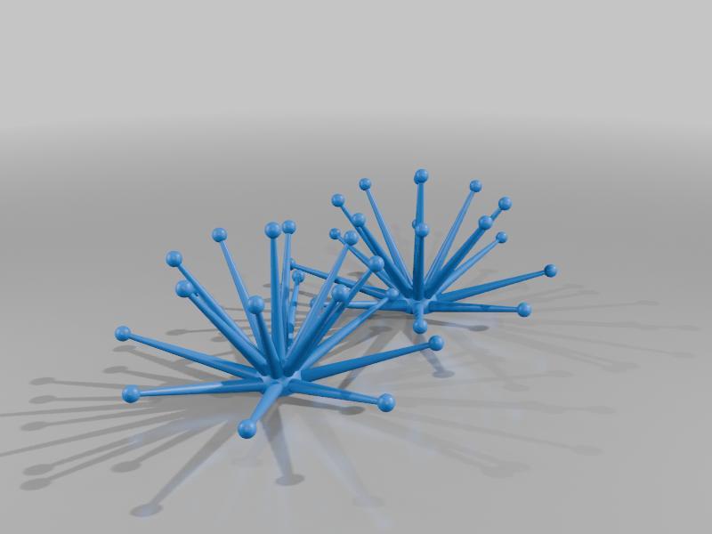 Holiday Snow Ball Tree sticker