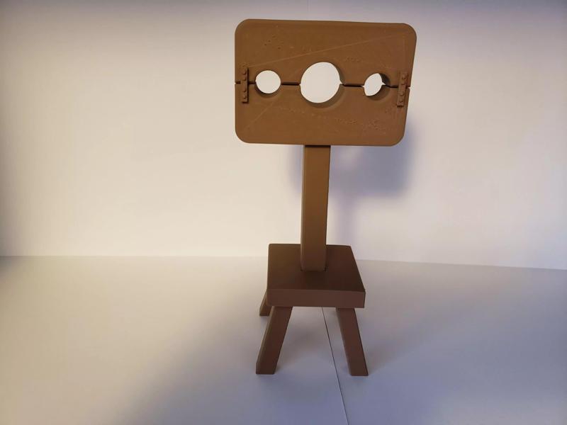 Pillory cardboard camera tripod