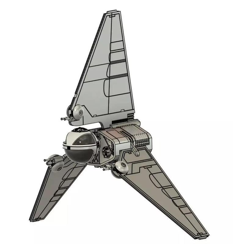 Ralph McQuarrie Concept Tydirium Shuttle