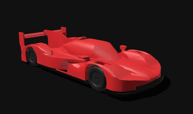 Porsche 963 for 3D printing