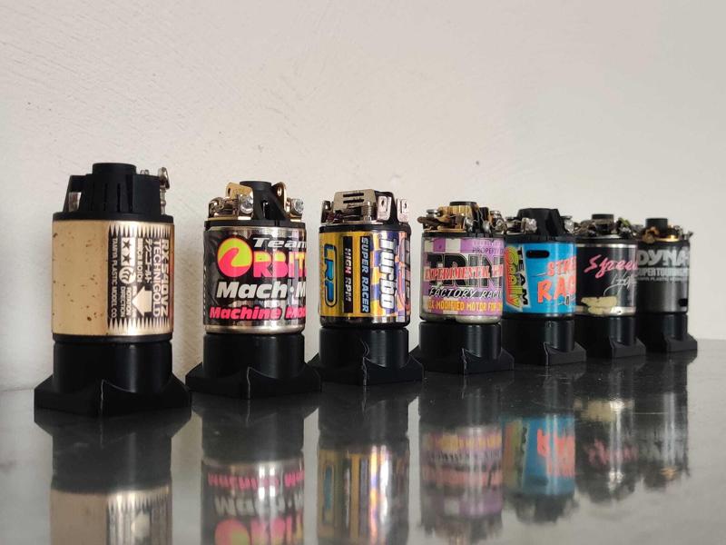 540 Motor Holder Display