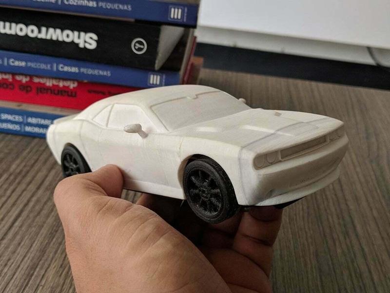 DODGE CHALLENGER BODIE FOR OPENZ 1:28 RC CHASSIS V3B