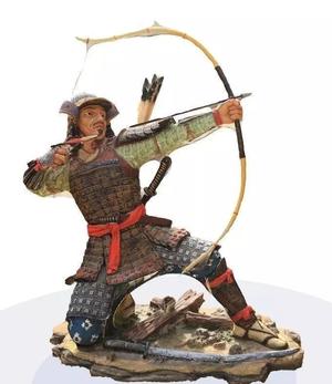 Ronin samurai 3d scan statue