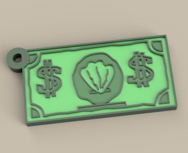 SPONGEBOB TICKET KEYCHAIN