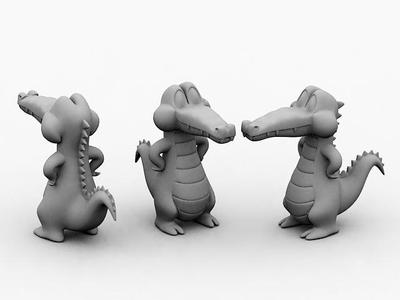Cartoon Crocodile