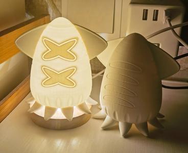 Splatoon Squid Target Lamp