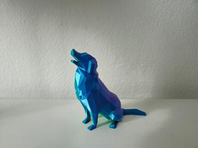 Low Poly Australian Shepered