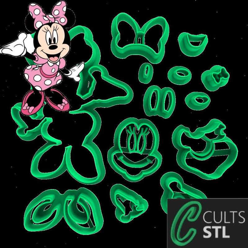 CORTADOR MINNIE 2 - 7cm