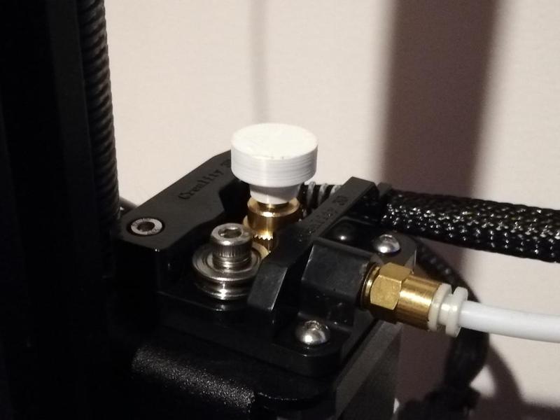 Creality Ender/CR-10 manual extrusion motor wheel 