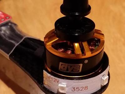 LED holder for 250 mini quadcopter