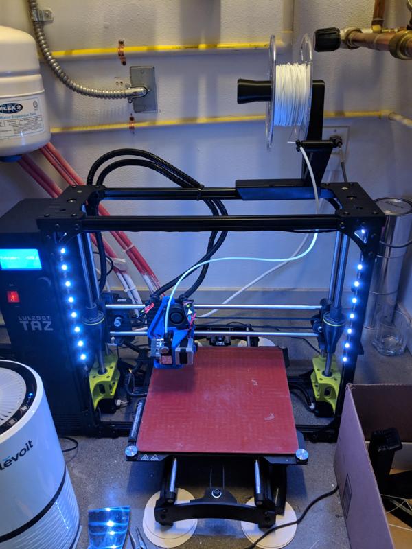 Lulzbot Taz 6 Filament Spool Holder