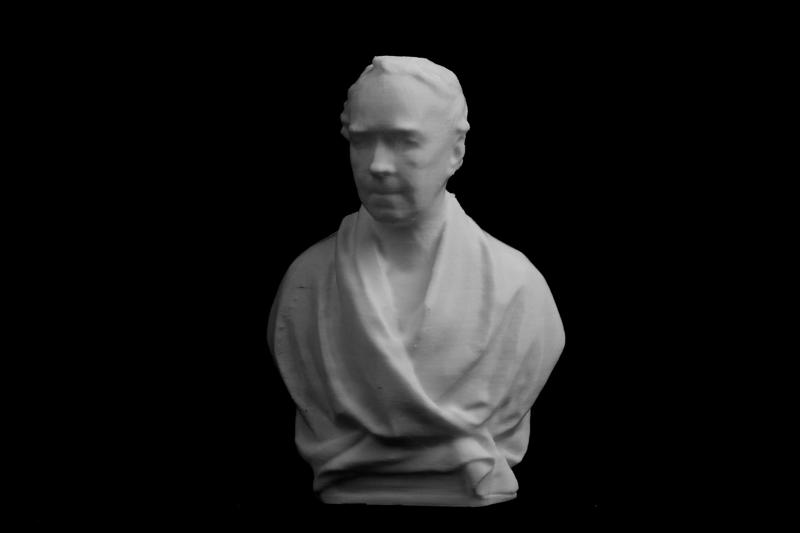 Bryan Waller Procter bust at The National Portrait Gallery, London