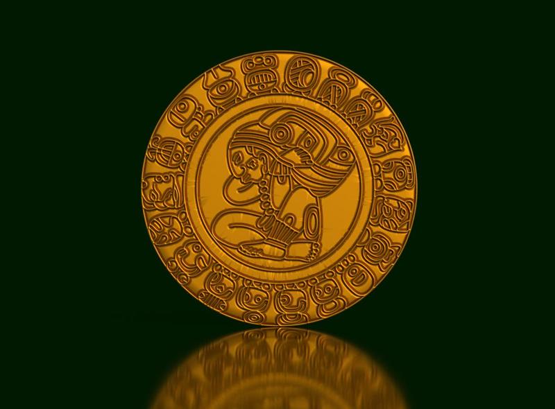 Flavor Cycles: Mayan Calendar Cup Holder