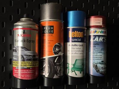 Spraycanholder 4x 69mm IKEA Skadis