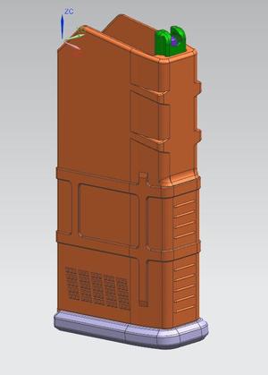 F MAG 762 V2 FOR FROG ENGINEERING GBBR AIRSOFT RIFLES 50 rds capacity