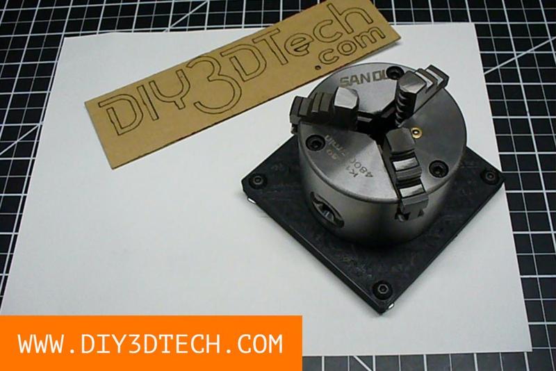3D Printable CNC Chuck Fixture!
