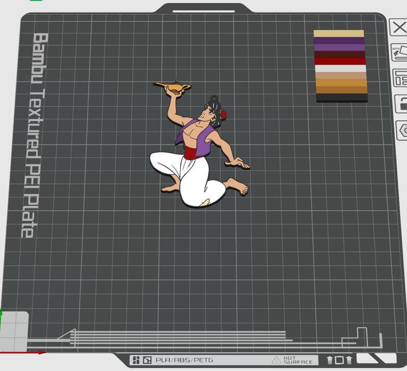 Keychain Aladdin