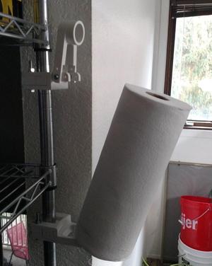 Overbuilt Paper Towel Holder for 1" Bar