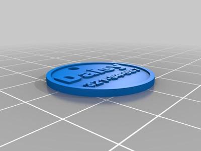 Personalized pet tag, name tag with phone number