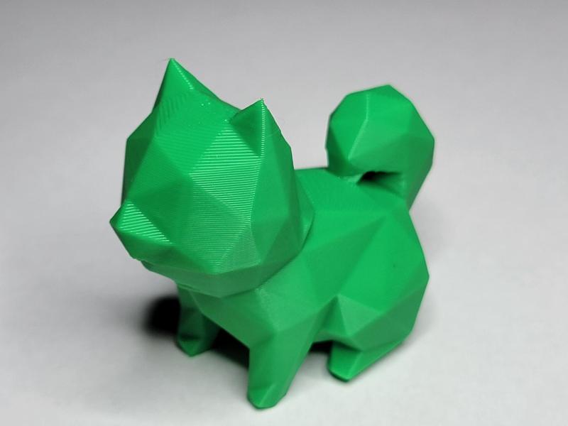 Shiba Inu Dog - Low Poly