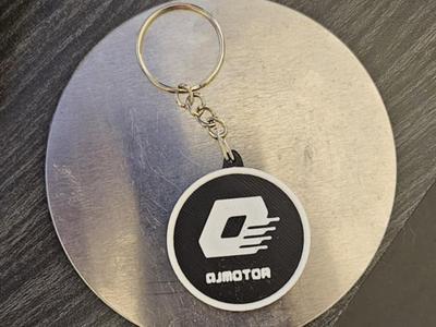 QJ MOTOR KEYCHAIN