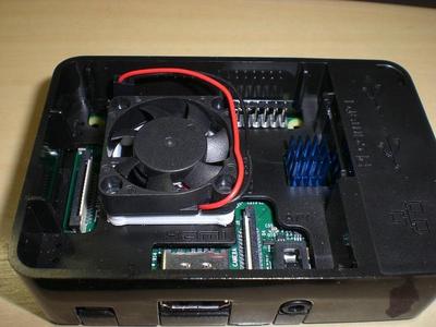 Fan feet for Raspberry Pi