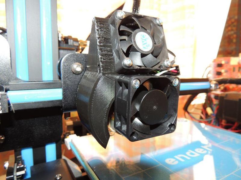 Ender 2 Fan Duct Axial