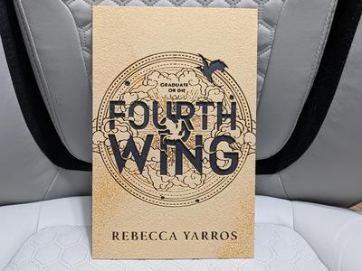 The Empyrean Fourth wing book cover - Hueforge