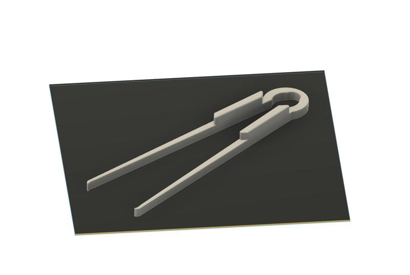 Sushi & Barbecue tongs scalable to your size!