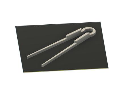 Sushi & Barbecue tongs scalable to your size!
