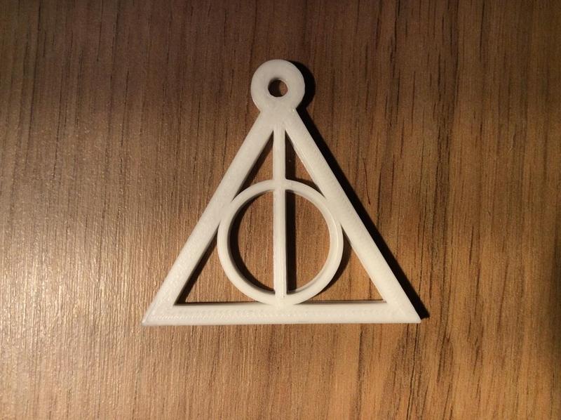 Harry Potter, Deadly Hallows keychain / charm