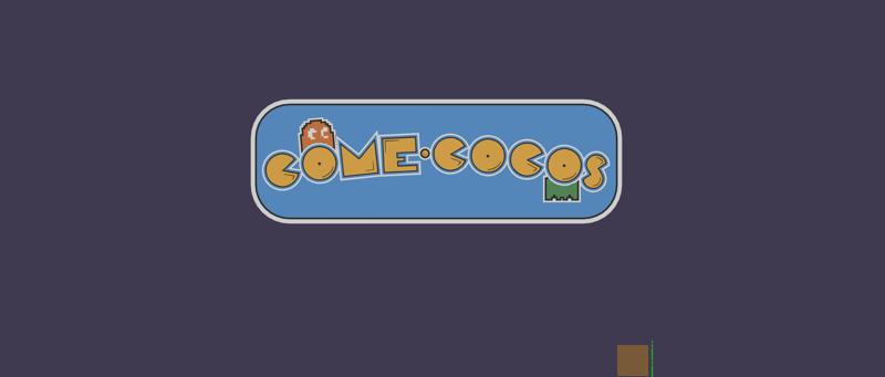 Coconut Eater Pac-Man LightBox Logo