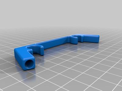HoverGames Drone Antenna rails bracket (NXPhlite)