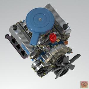 FORD BOSS 302 - ENGINE (1969s)