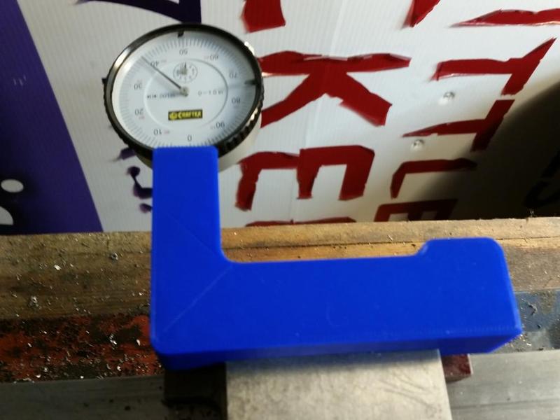 Mini lathe Carriage indicator holder