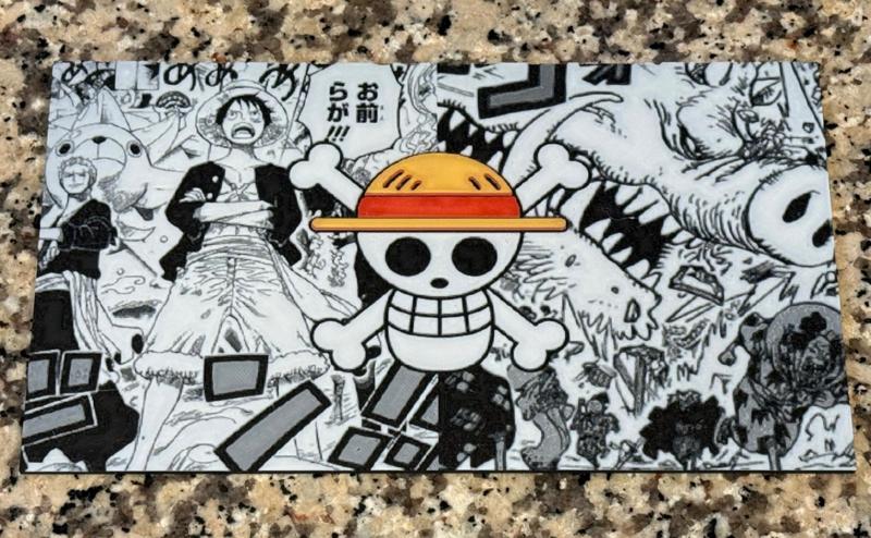 One piece manga luffy hue forge