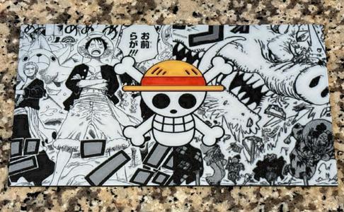 One piece manga luffy hue forge